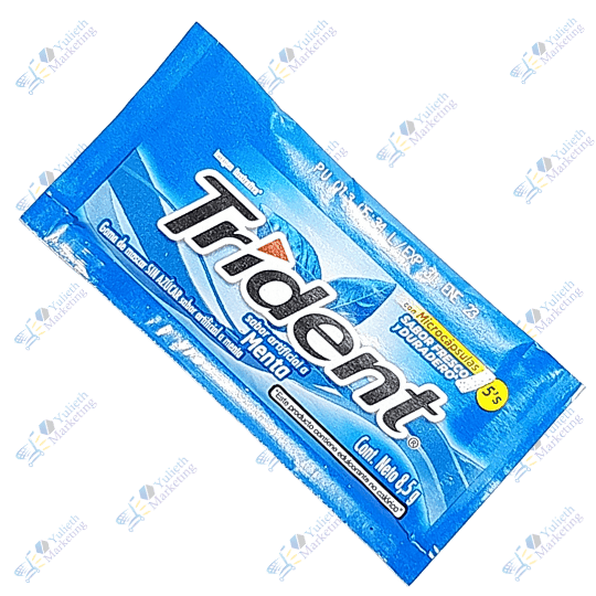 Adams Trident Chicles Sin Azúcar Menta Packx5u 8.5 g