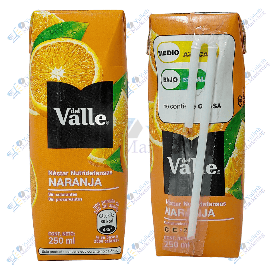 Del Valle Jugo en Néctar Naranja Tetrapak 250 ml