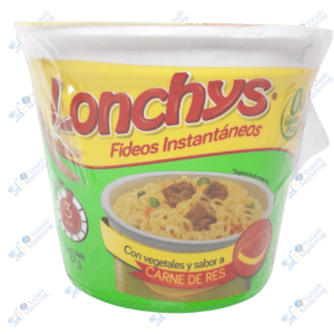 Lonchys Fideo Instantáneo Carne 64 g