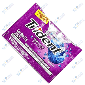 Trident Chicle Sin Azúcar Mora Azul Packx3u 5.1 g