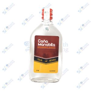 Caña Manabita Aguardiente Faja Negra 375 ml