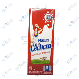 Nestlé La Lechera Leche Semidescremada 1 lt