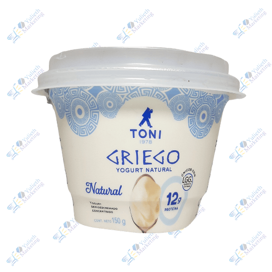 Toni Yogurt en Postre Natural Griego Semidescremado 150 g