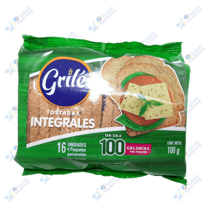 Grilé Tostadas Integrales 100 g Packx16u