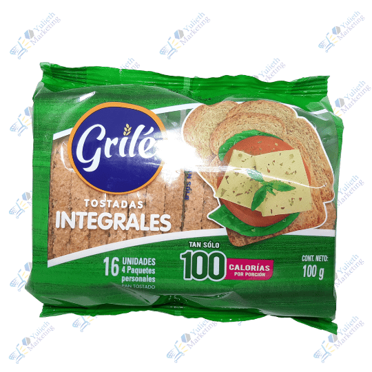 Grilé Tostadas Integrales 100 g Packx16u