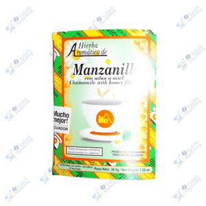 Ile Té Hierbas Aromáticas Manzanilla Miel Pack x 25u 37,5 g