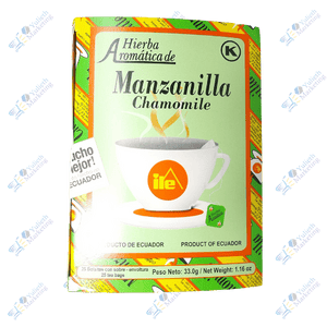 Ile Té Hierbas Aromáticas Manzanilla Pack x 25 u 37,5 g