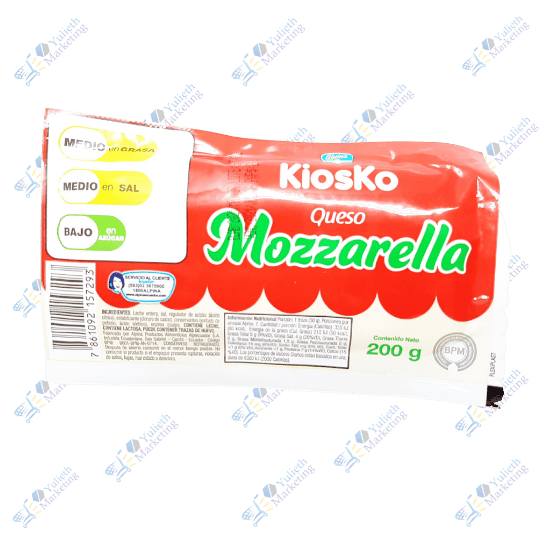 Kiosko Queso Mozzarella 200 gr
