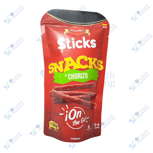 Mallorca Sticks Snacks Chorizo Pack 5-6u 50 g
