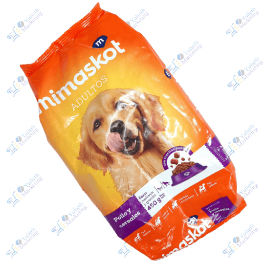 Mimaskot para Perro Adulto Raza Mediana y Grande Pollo con Cereales 450 gr