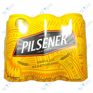 Pilsener Cerveza en Lata 473ml Packx6u