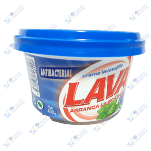 Lava Lavavajilla en Crema Antibacterial 450 gr