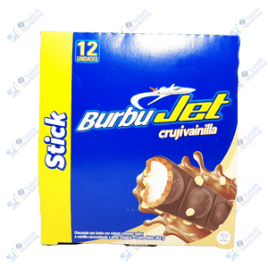 Burbu Jet Chocolate Relleno Crujivainilla 21g Kitx12u 252g