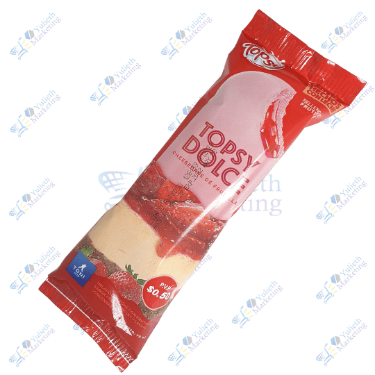 Topsy Dolce Cheesecake de Frutilla Helado de Paleta 70ml