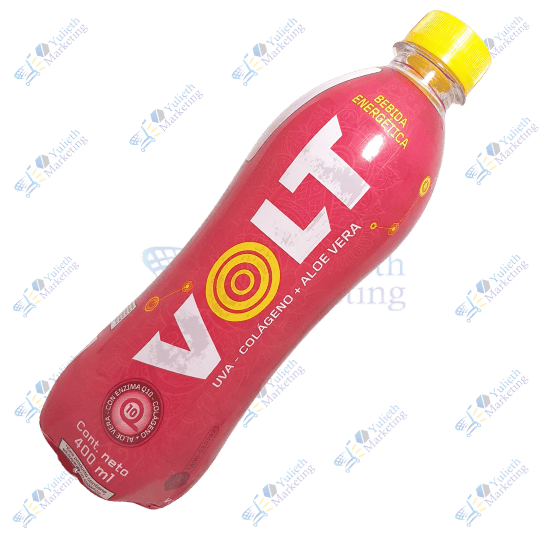 Aje Volt Bebida Energizante Uva Colágeno Aloe Vera 400ml