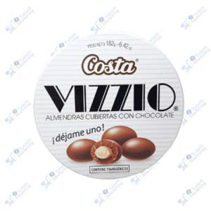Costa Vizzio Chocolate Bombón Almendras Cubiertas 182 g