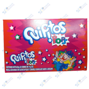 Quipitos Pops Caramelo en Polvo Arequipe 11 g Kit x 24 u 264 g