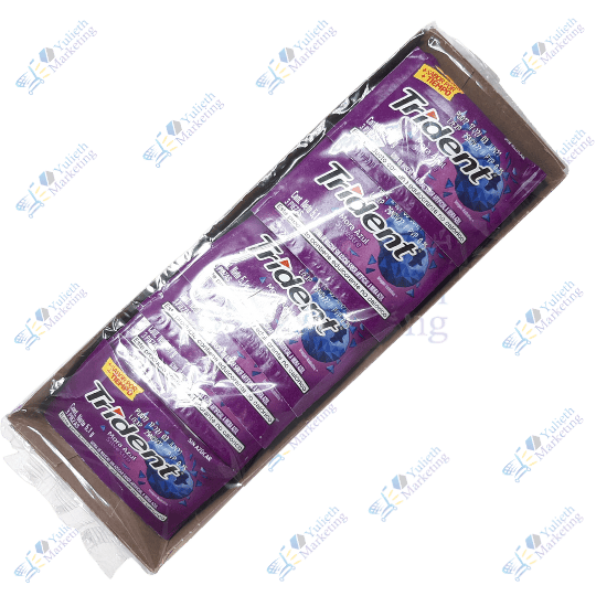 Trident Chicle Sin Azúcar Mora Azul Packx3u 5.1 g kitx24 u 122.4 g
