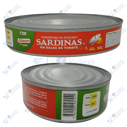 Danec El Cocinero Sardina en Salsa de Tomate 400 g