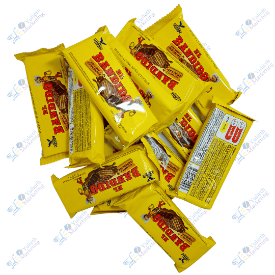 La Universal El Bandido Galletas Dulces Wafer de Chocolate 21.6 g Kitx12u 259,2 g