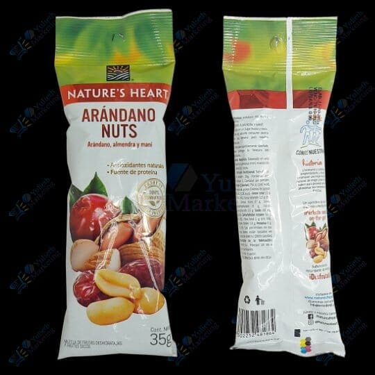 Nature’s Heart Frutos Secos Arandano Nuts Mani y Almendras 35 g
