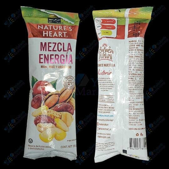 Nature’s Heart Frutos Secos Mezcla Energia Mani Maiz y Arandano 35 g
