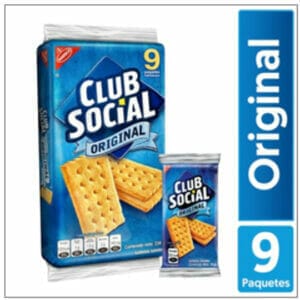 Nabisco Club Social Original Galleta de Sal Caja E 24x9x26gr