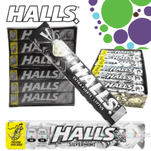 Halls Extra Fuerte Caramelo Duro Display x12u Packx9u 25.2g