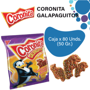 Nabisco Coronita Galletas de Chocolate Galapaguitos Caja EC 80x50g