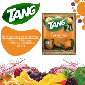 Tang Jugo en polvo de Naranja EC12x12x20g