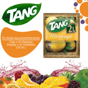 Tang Jugo en polvo de Maracuyá EC12x12x20g