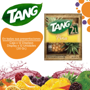Tang Jugo en polvo de Piña EC12x12x20g