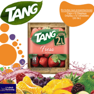 Tang Jugo en polvo de Fresa EC12x12x20g